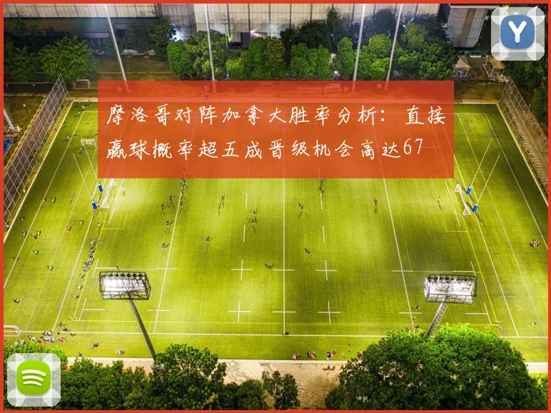摩洛哥对阵加拿大胜率分析：直接赢球概率超五成晋级机会高达67