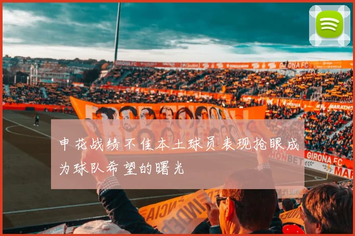 申花战绩不佳本土球员表现抢眼成为球队希望的曙光